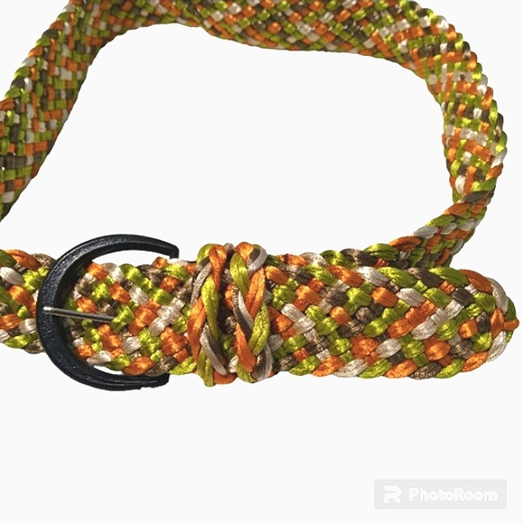 Gorgeous Braided Belt. Hand Made in India. One of A Kind! - Picture 10 of 12